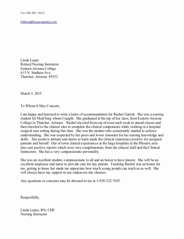 Rn Letter Of Recommendation Elegant March Resume &amp; Letter Of Re Mendation