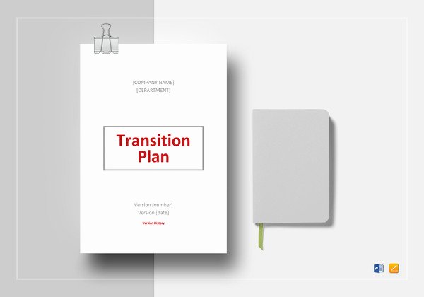 Role Transition Plan Template Lovely 7 Transition Plan Template Ai Psd Google Docs Apple