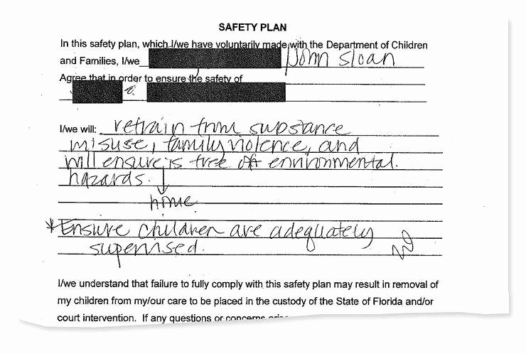 Safety Plan Template for Youth Fresh Innocents Lost Protecting Kids with Hollow Promises