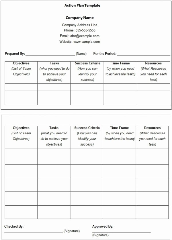 Sales Action Plan Template Awesome 27 Sales Action Plan Templates Doc Pdf Ppt