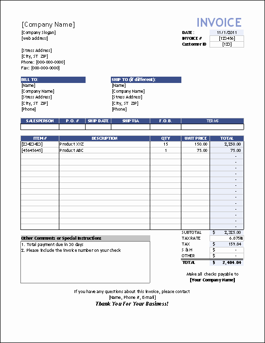 Sales Receipt Vs Invoice Inspirational Sales Invoice Template Word