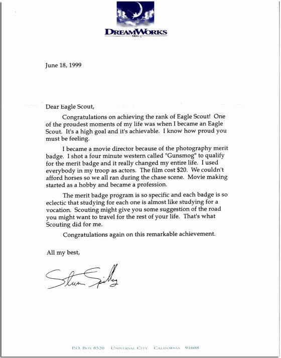Sample Eagle Scout Recommendation Letter Best Of Check Out 30 Of the Coolest Eagle Scout Letters I Ve Seen