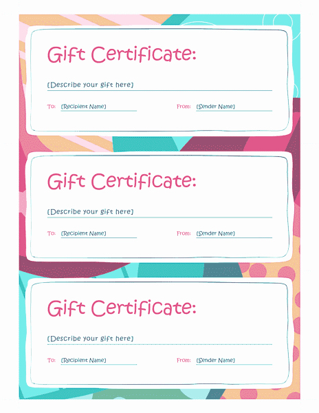 Sample Gift Certificate Wording Inspirational Download Gift Certificate Sample Wording Free
