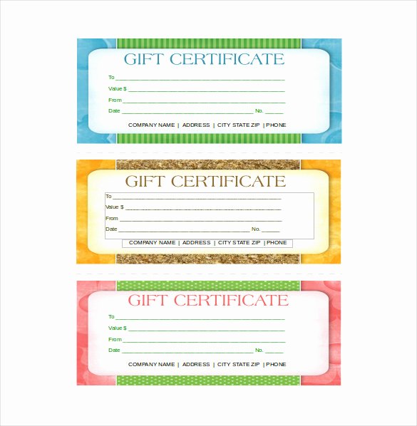 Sample Gift Certificate Wording Lovely 14 Business Gift Certificate Templates Free Sample