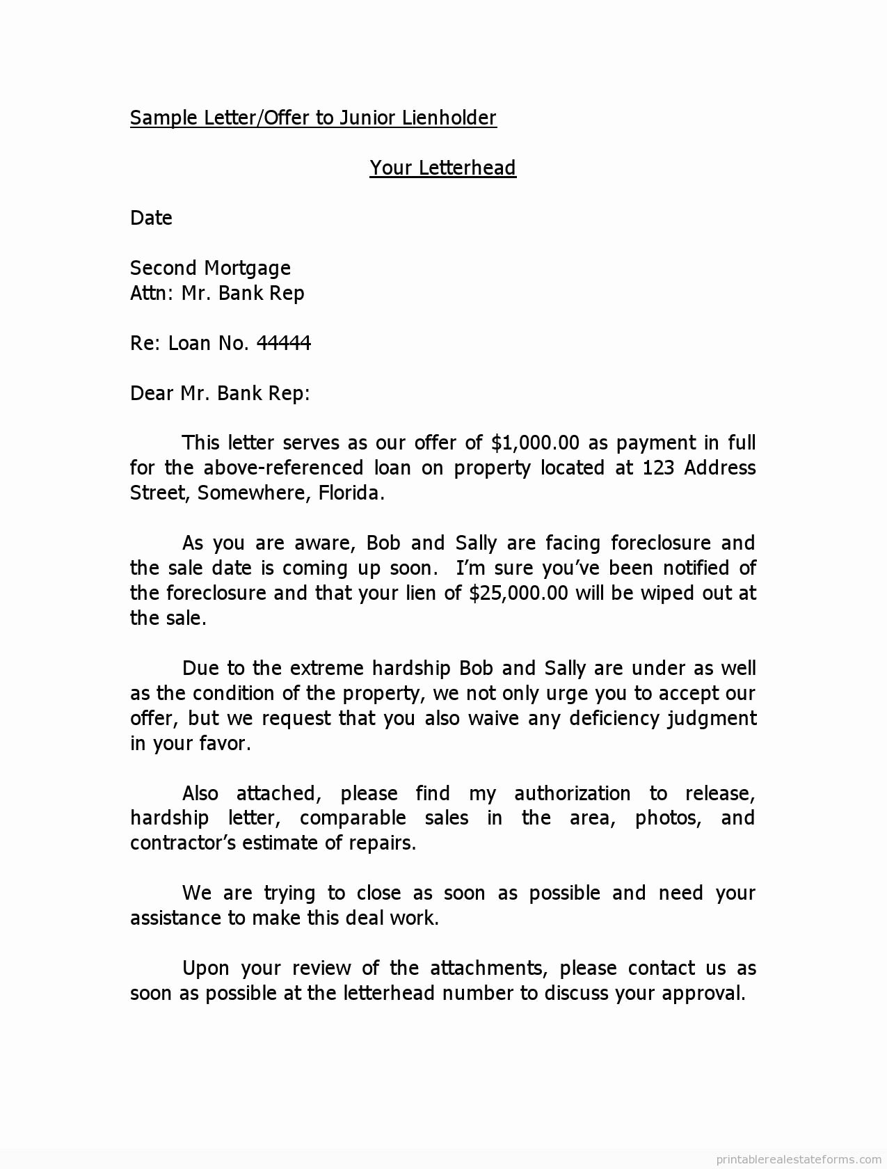 Sample Letter Of Explanation for Buying Second Home New Sample Fer Letter for Real Estate Free Printable