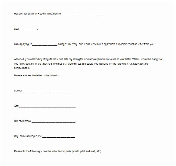 Sample Letter Of Recommendation Request Unique How to ask for A Letter Of Re Mendation for Graduate