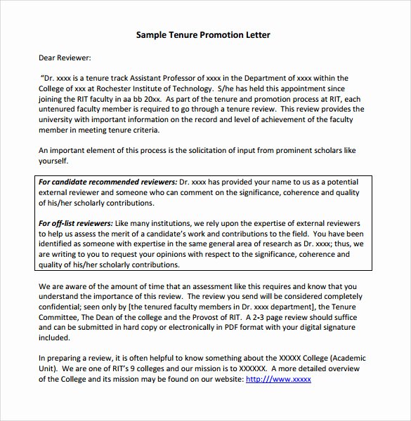 Sample Recommendation Letter for Promotion Lovely Sample Promotion Letter 15 Free Samples Examples