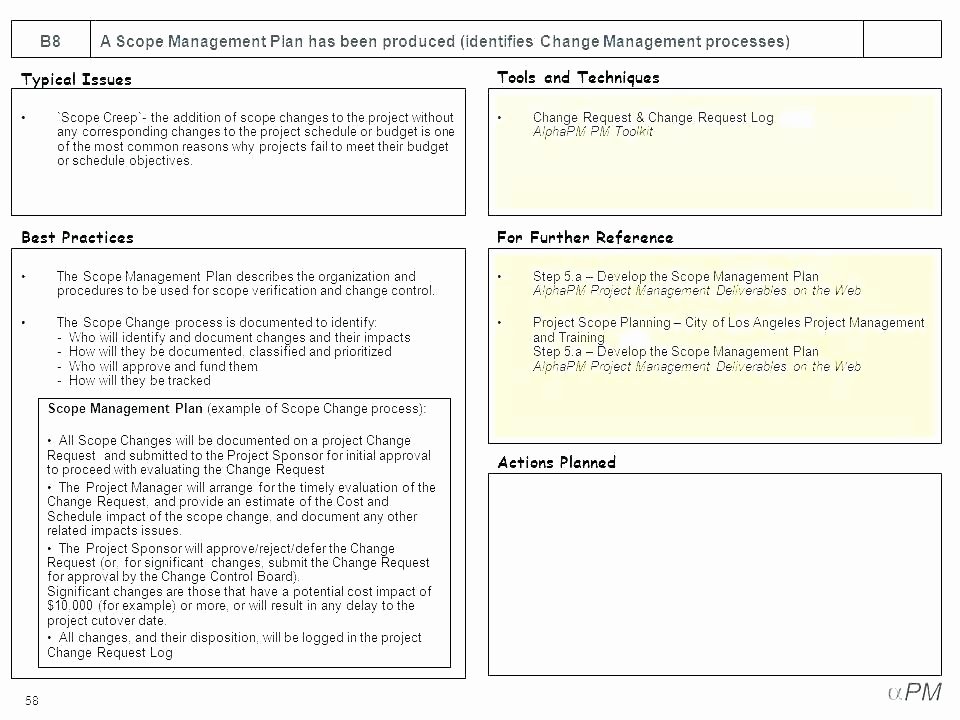 Scope Management Plan Template Luxury Project Scope Management Plan Template Free