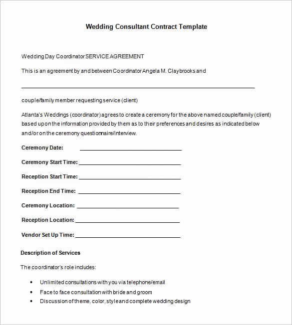 Short form Consulting Agreement Luxury 47 Contract Templates Word Docs Pages