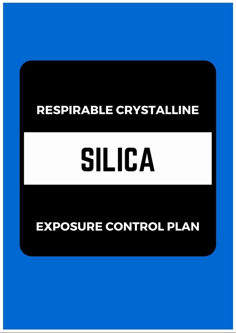Silica Exposure Control Plan Template Luxury Osha Silica Table 1 Printable