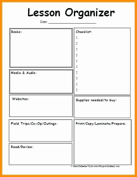 Simple Lesson Plan Template Word Best Of Blank Simple Lesson Plan Template – Blank Lesson Plan