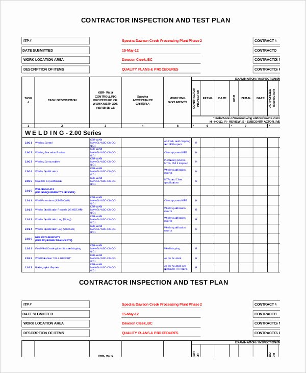 Simple Test Plan Template Awesome 14 Simple Test Plan Templates Word Pdf