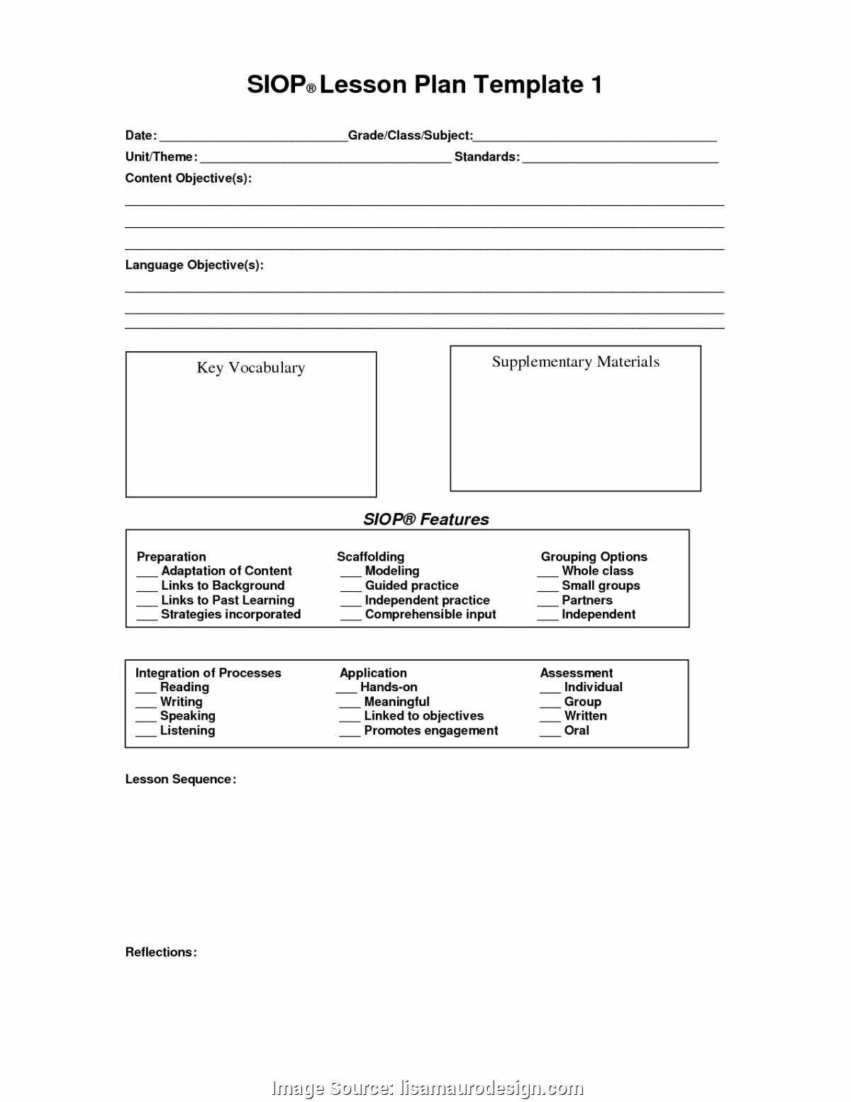 Siop Lesson Plan Template Unique Good Guided Reading Activity Lesson 1 Guided Reading