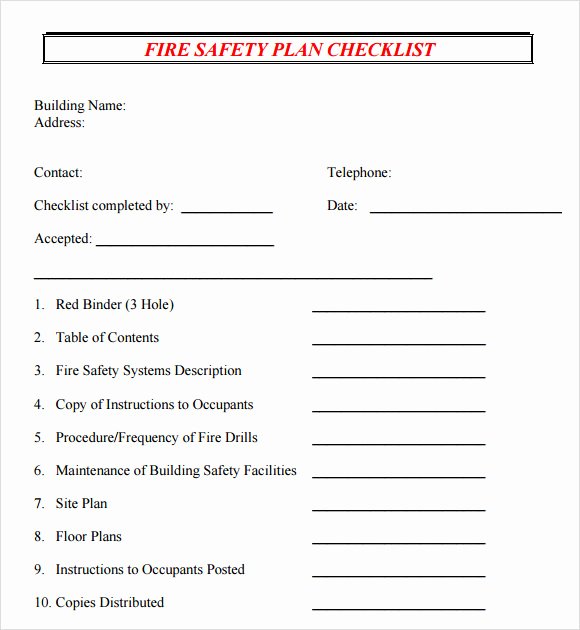 Site Safety Plan Template Awesome Safety Plan Template 7 Documents In Pdf