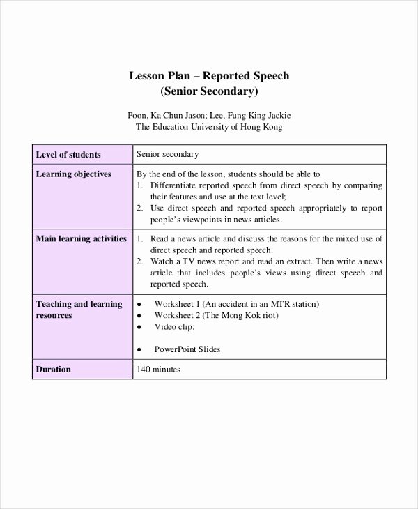 Slp Lesson Plan Template Best Of Speech Lesson Plan Template – Slp Lesson Plan Template