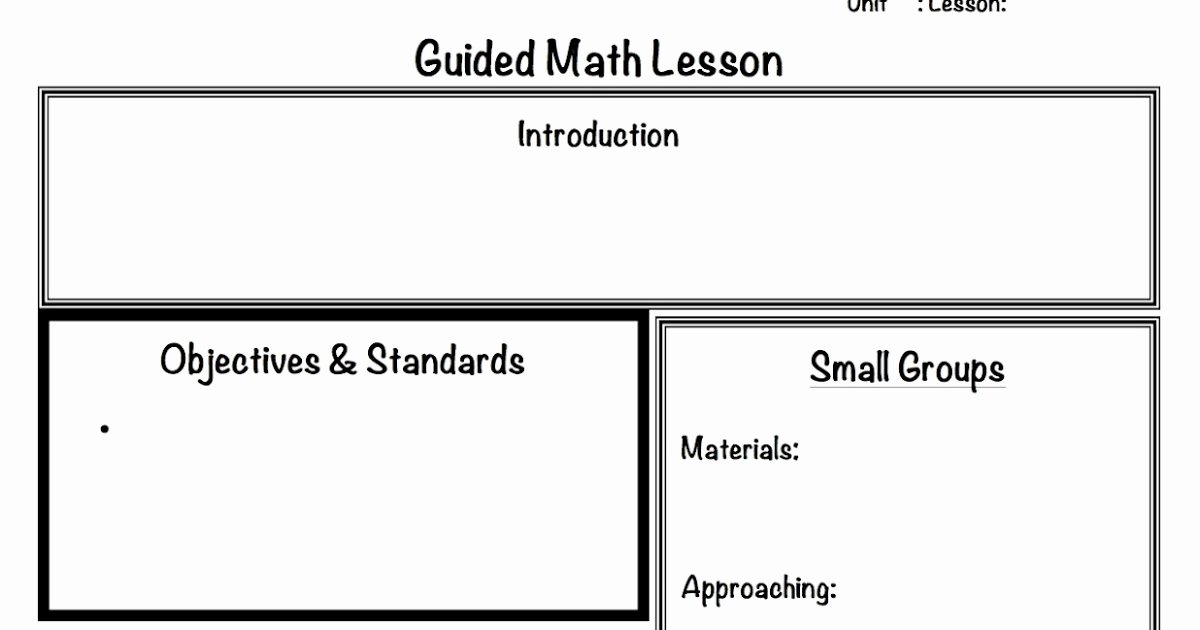 Small Group Lesson Plan Template Best Of 2 organized Apples Classroom solutions for Grades 3 5