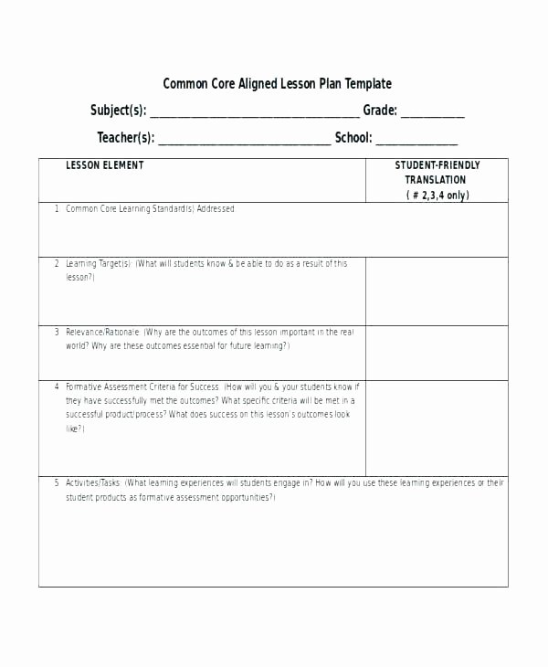 Small Group Lesson Plan Template New Group Lesson Plan Template Math Lesson Plan Template Small
