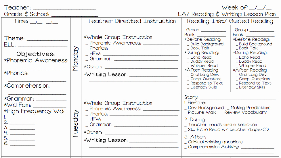 Small Group Lesson Plan Template New Ms M S Blog Map It Out Monday My Lesson Plans