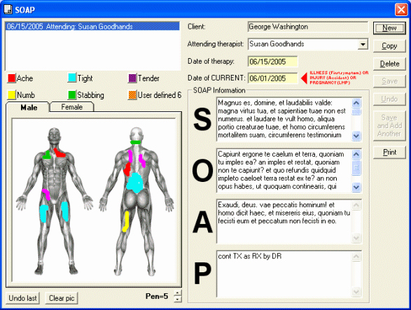 Soap Charting Examples New Blank soap Note forms