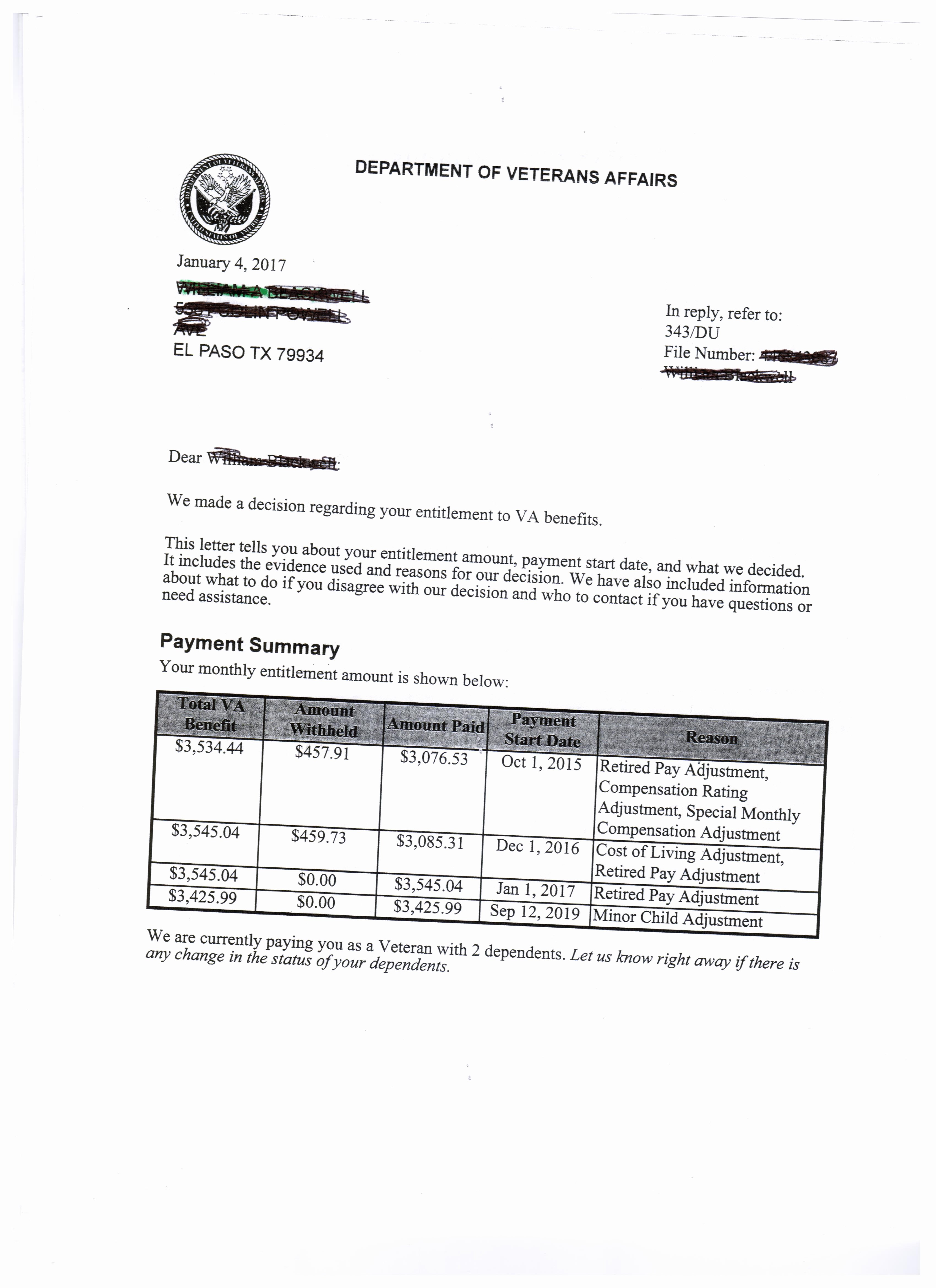 Social Security Awards Letter 2015 Best Of Won Claim but withheld Back Pay Va Disability