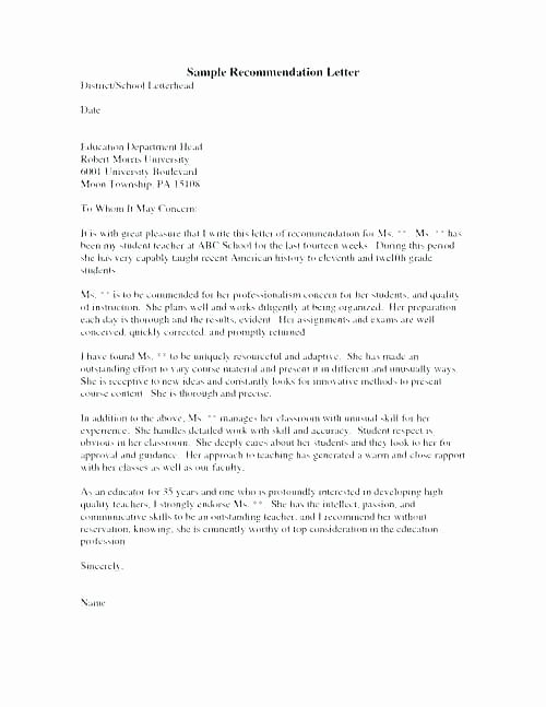 Social Worker Letter Of Recommendation Beautiful Sample Reference Letter for social Worker
