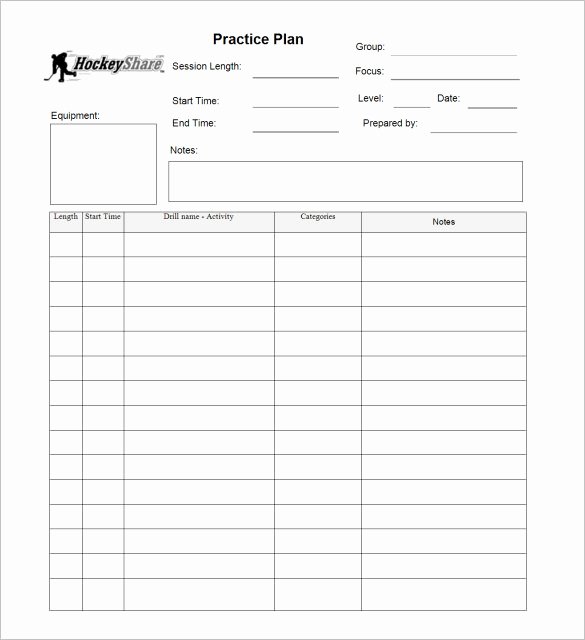 30 Softball Practice Plan Template Hamiltonplastering