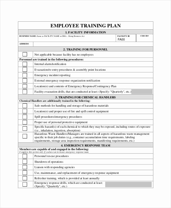 Software Training Plan Template Inspirational Training Plan 13 Free Pdf Word Documents Download