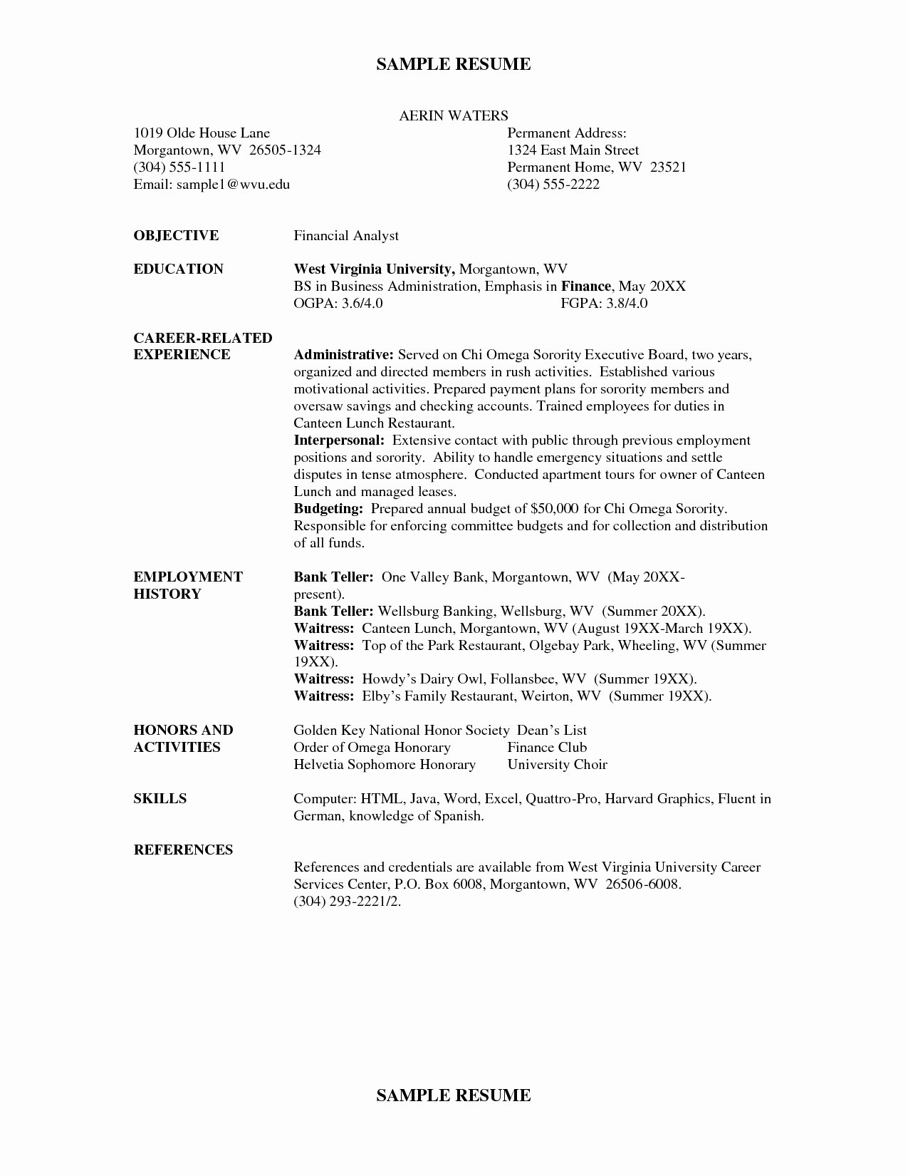 Sorority Letter Of Support Lovely Stephalicio Sample Resume Collections