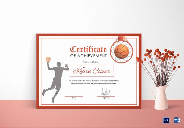 Sports Certificate Wording Beautiful 23 Award Certificate Templates – Free Examples Samples