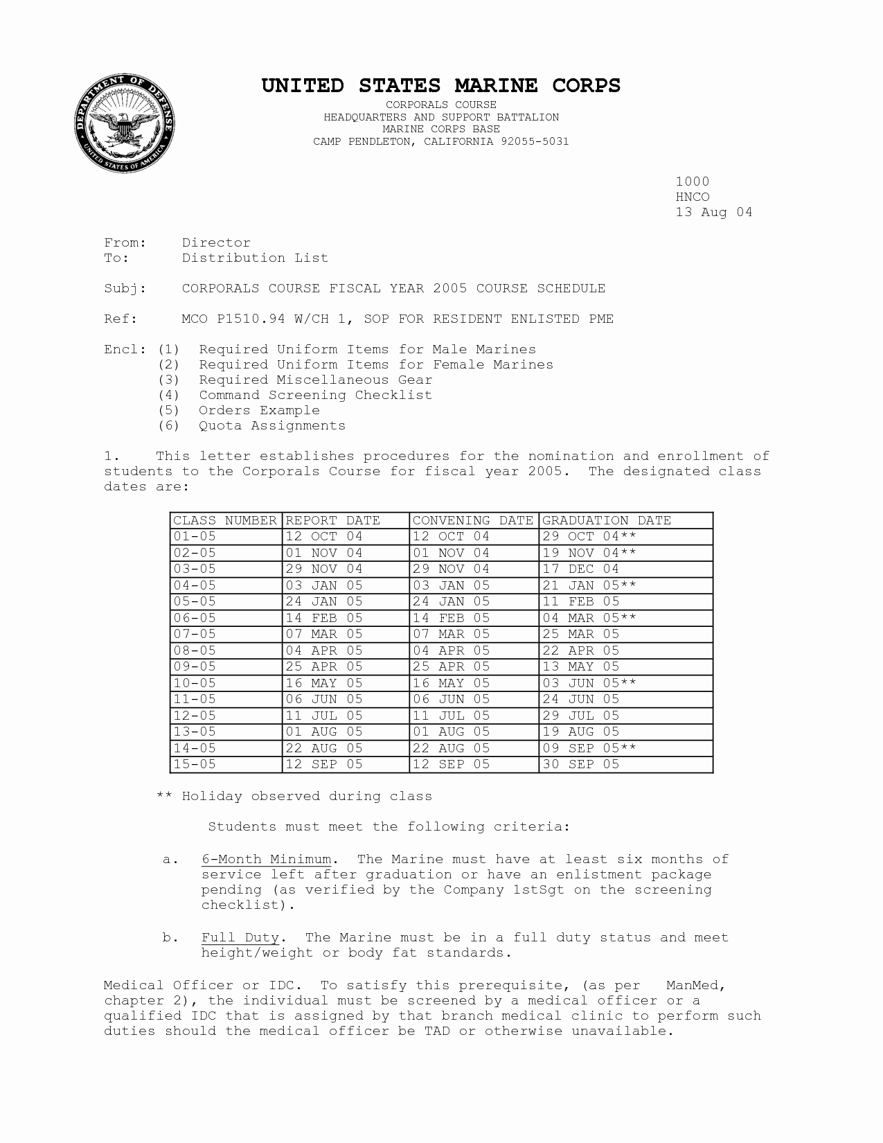 Standard Naval Letter format Awesome 24 Of Template A Marine Corps order