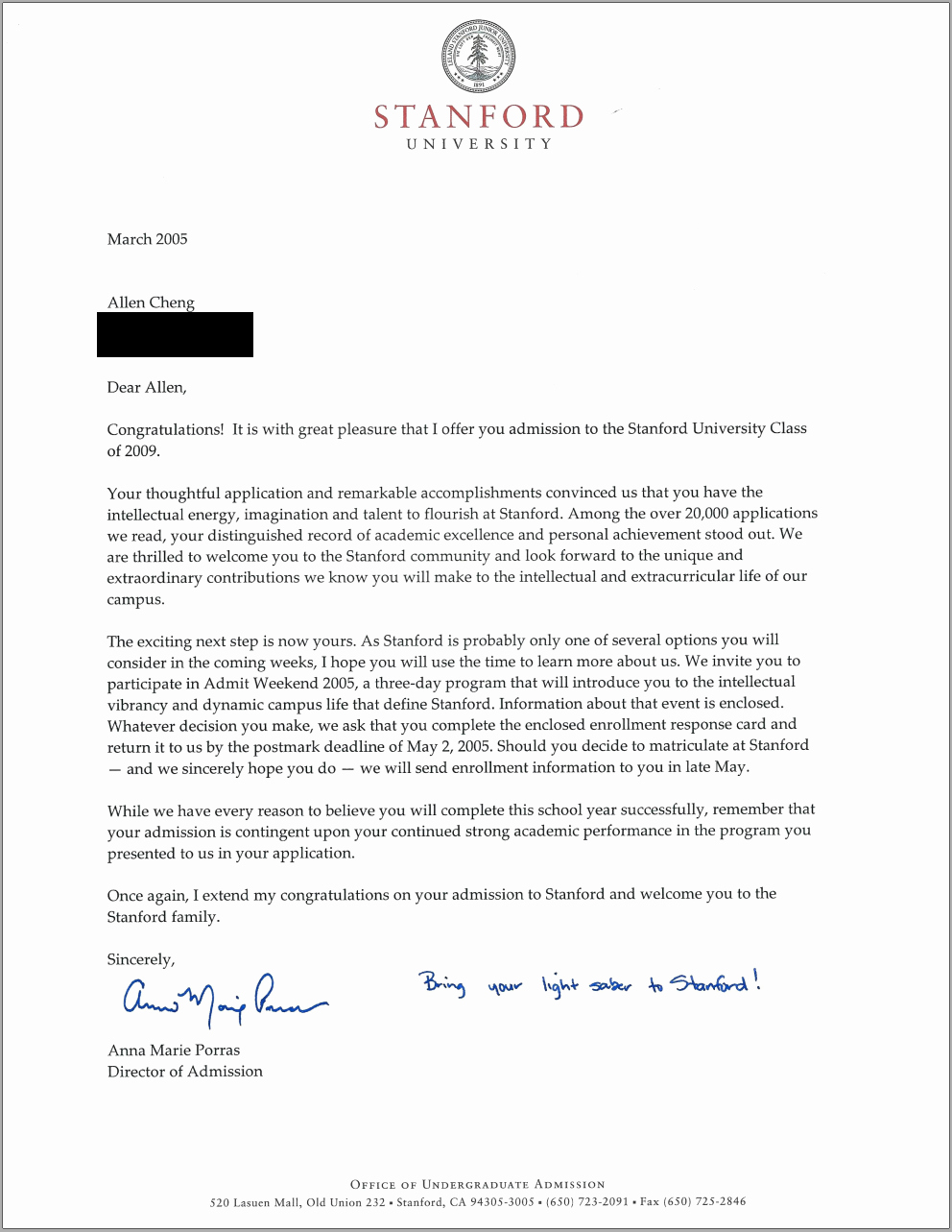 30 Stanford Letter Of Recommendation Hamiltonplastering