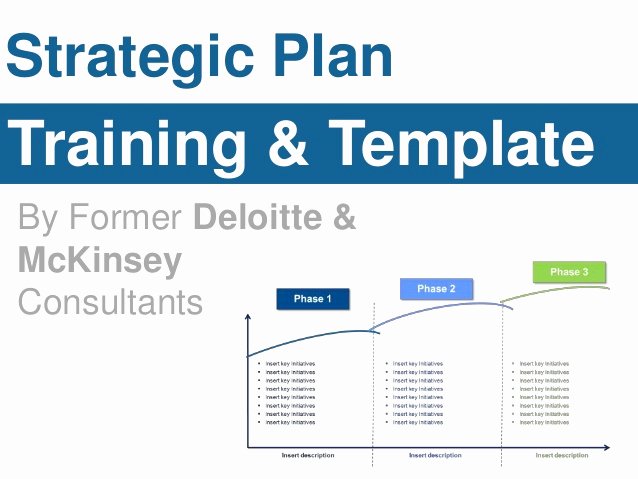 Strategic Plan Powerpoint Template Lovely Strategic Plan Template