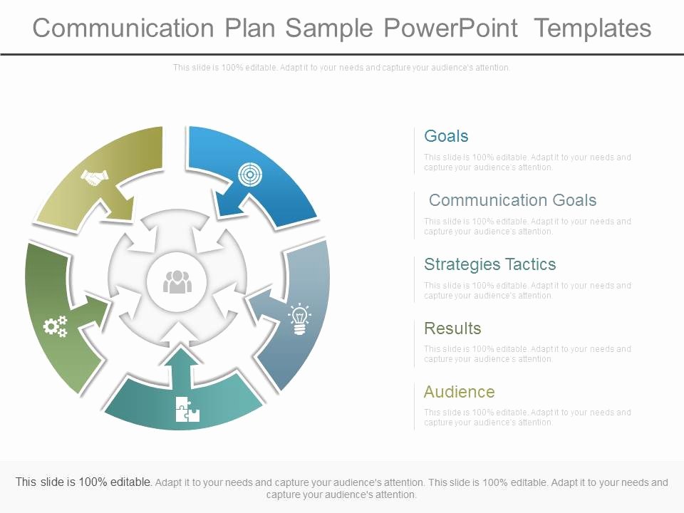 Strategic Plan Template Ppt Inspirational Munication Plan Sample Powerpoint Templates