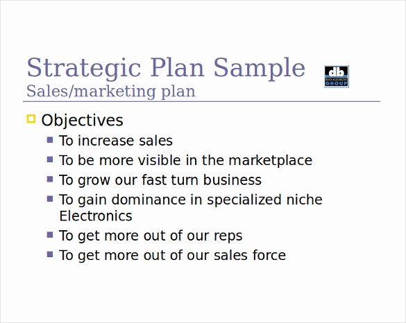 Strategic Sales Plan Template Best Of 12 Sales Strategy Templates Doc Pdf
