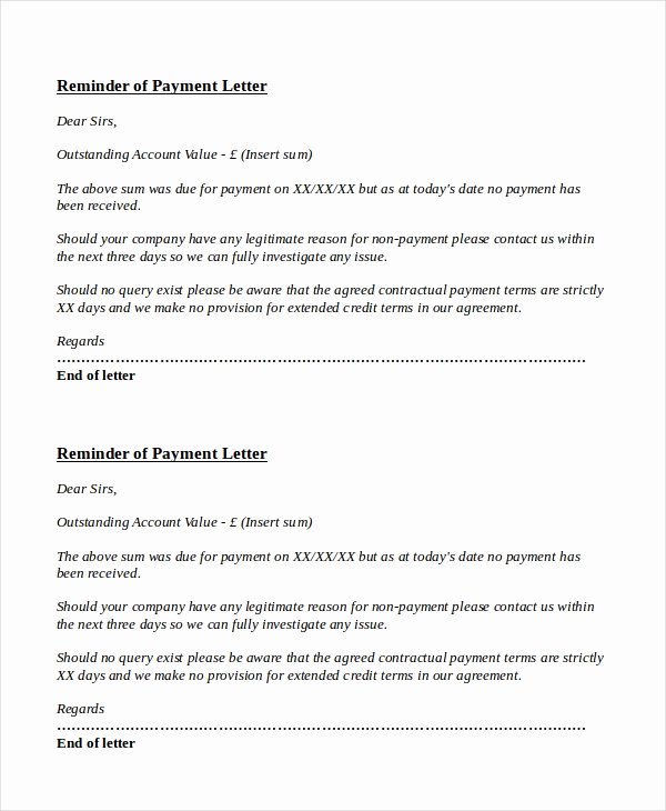 Strong Demand Letter for Payment Fresh 15 Payment Reminder Letter Templates Pdf Google Docs