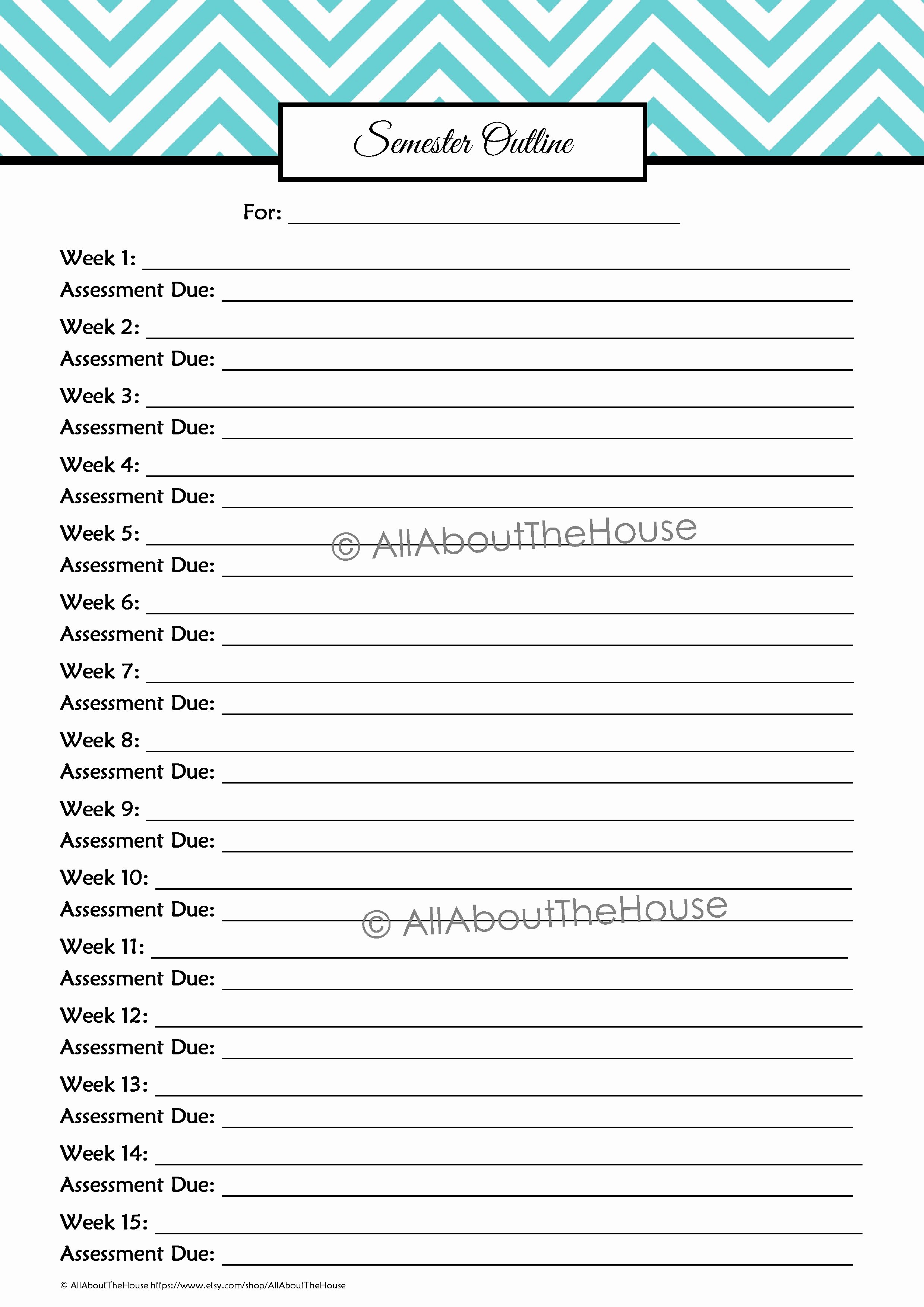 Study Plan Template for Students Beautiful Printable Student Planner All About Planners