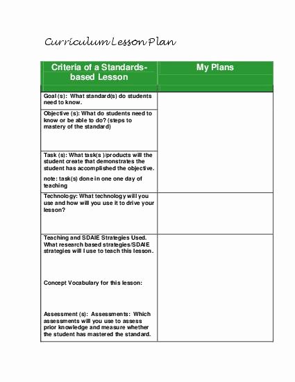 Sunday School Lesson Plan Template Inspirational Best S Of California States Templates for