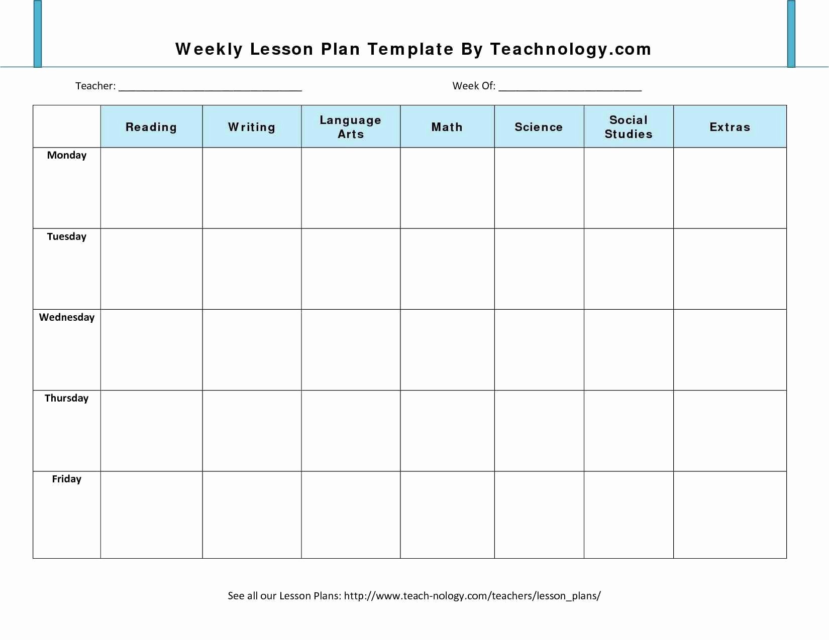 Team Lesson Plan Template Unique Plete Team Lesson Plan Template