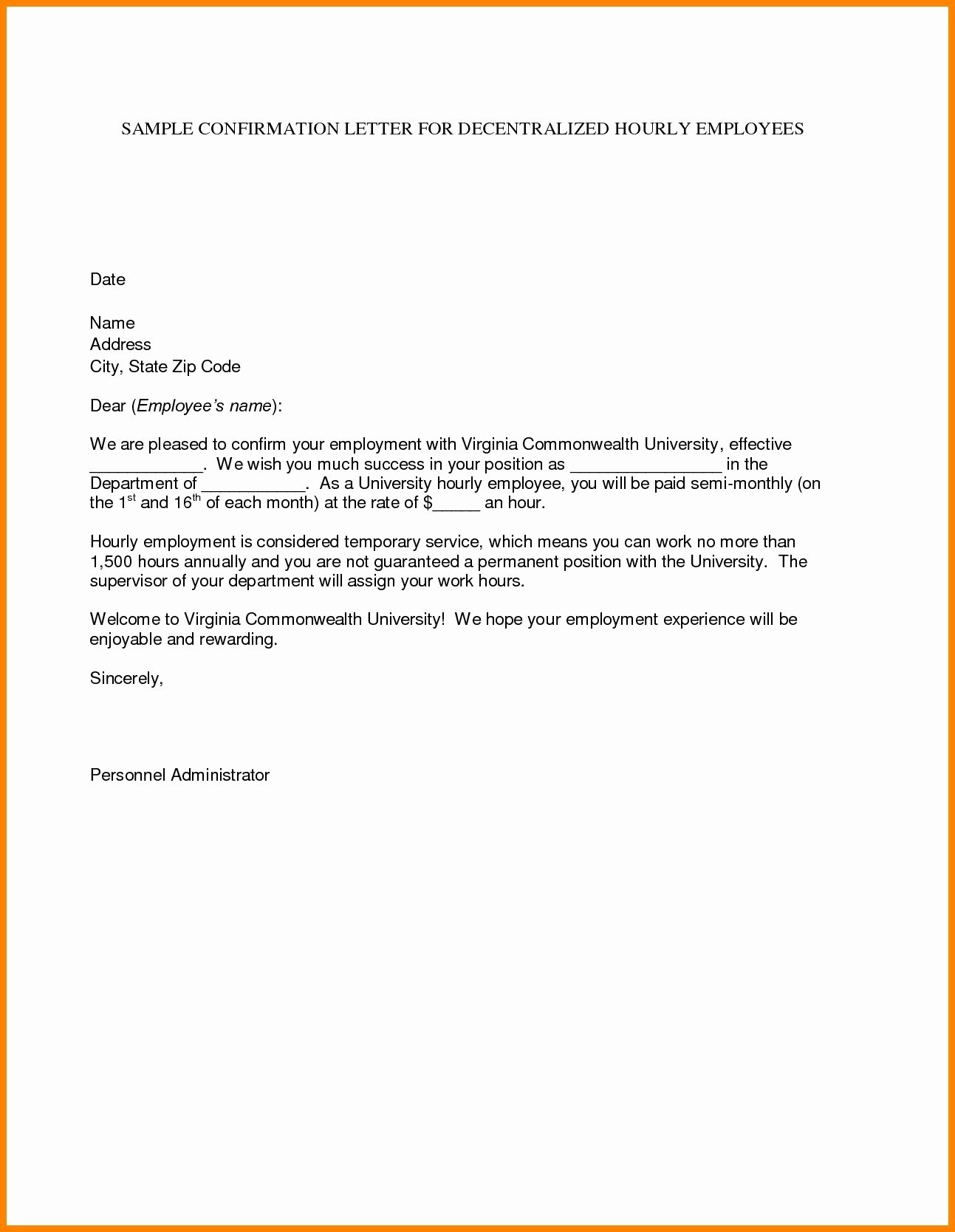 Temp to Perm Offer Letter New Temp to Perm Fer Letter Template Examples