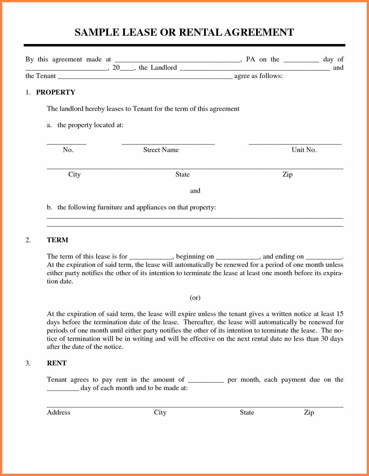 Tenant Buyout Agreement Fresh 9 Tenant Landlord Lease Agreement Template