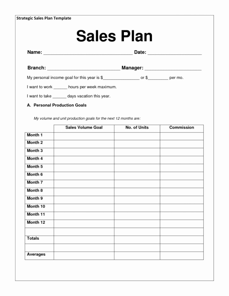 Territory Sales Plan Template Unique Sales Territory Plan Template Brilliant Ideas Sample