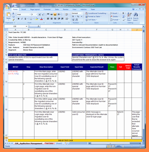 Test Plan Template Excel Fresh Calendar Template Excel
