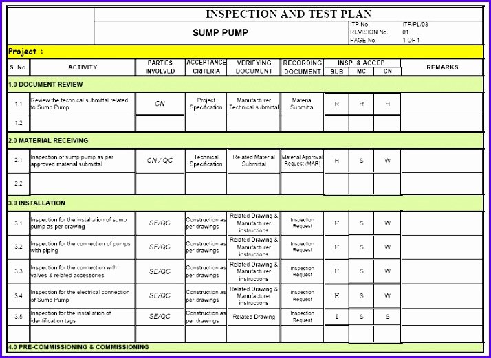 Test Plan Template Excel Unique 8 Test Plan Excel Template Exceltemplates Exceltemplates