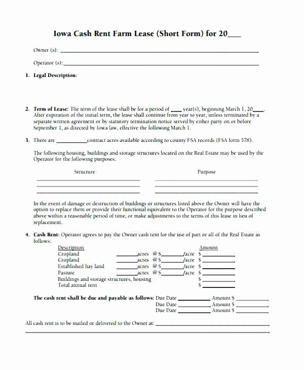 Texas Grazing Lease Agreement Template Inspirational Sample Horse Pasture Lease Agreement