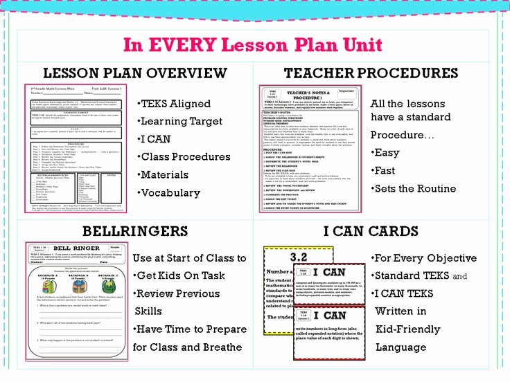 Texas Lesson Plan Template Beautiful 699 Best Math Resources Images On Pinterest