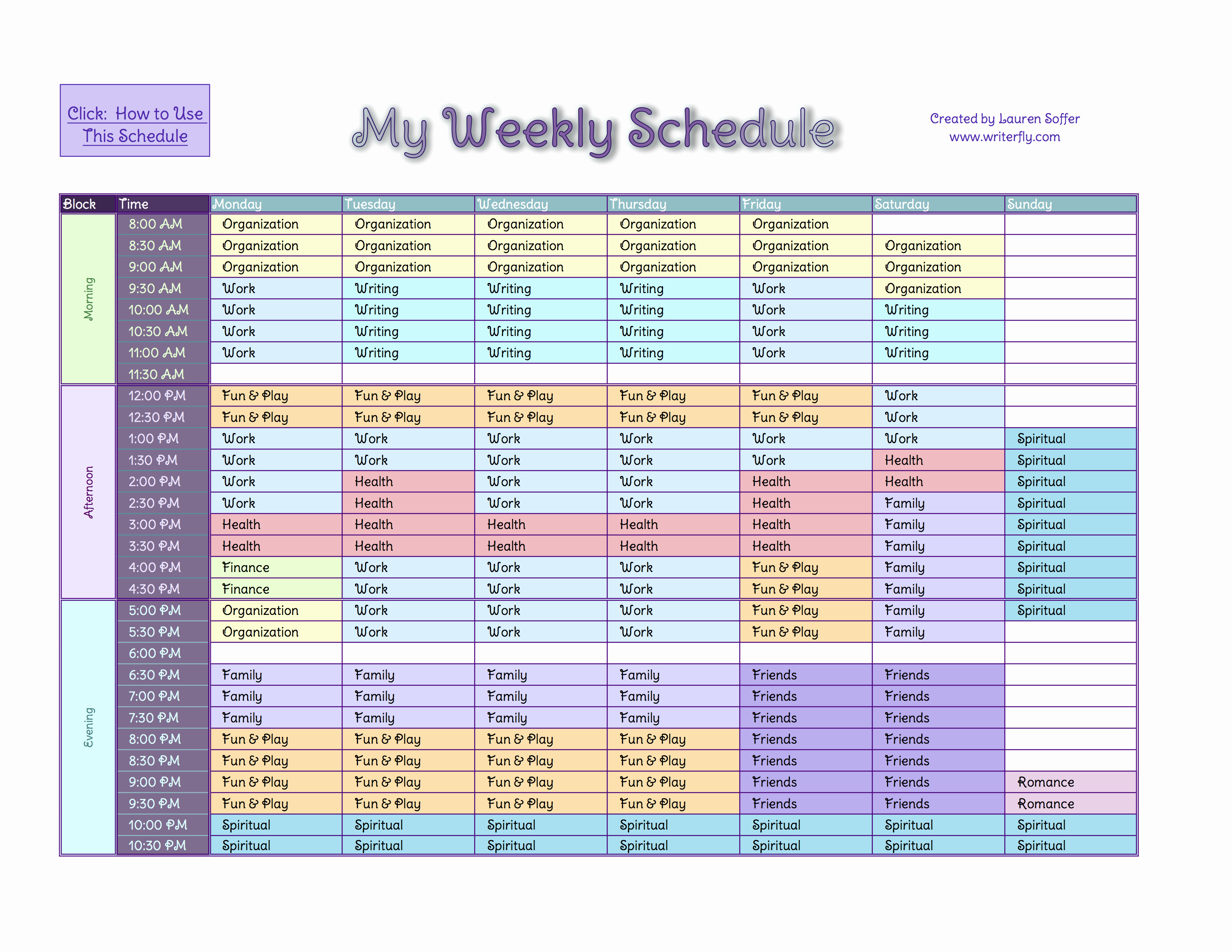 Time Management Plan Template Beautiful Time Management Template Weekly Schedule Going to Give