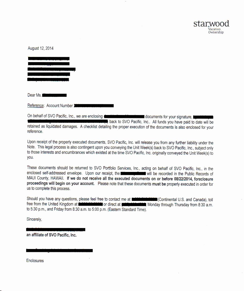 35 Timeshare Rescission Letter Sample Hamiltonplastering