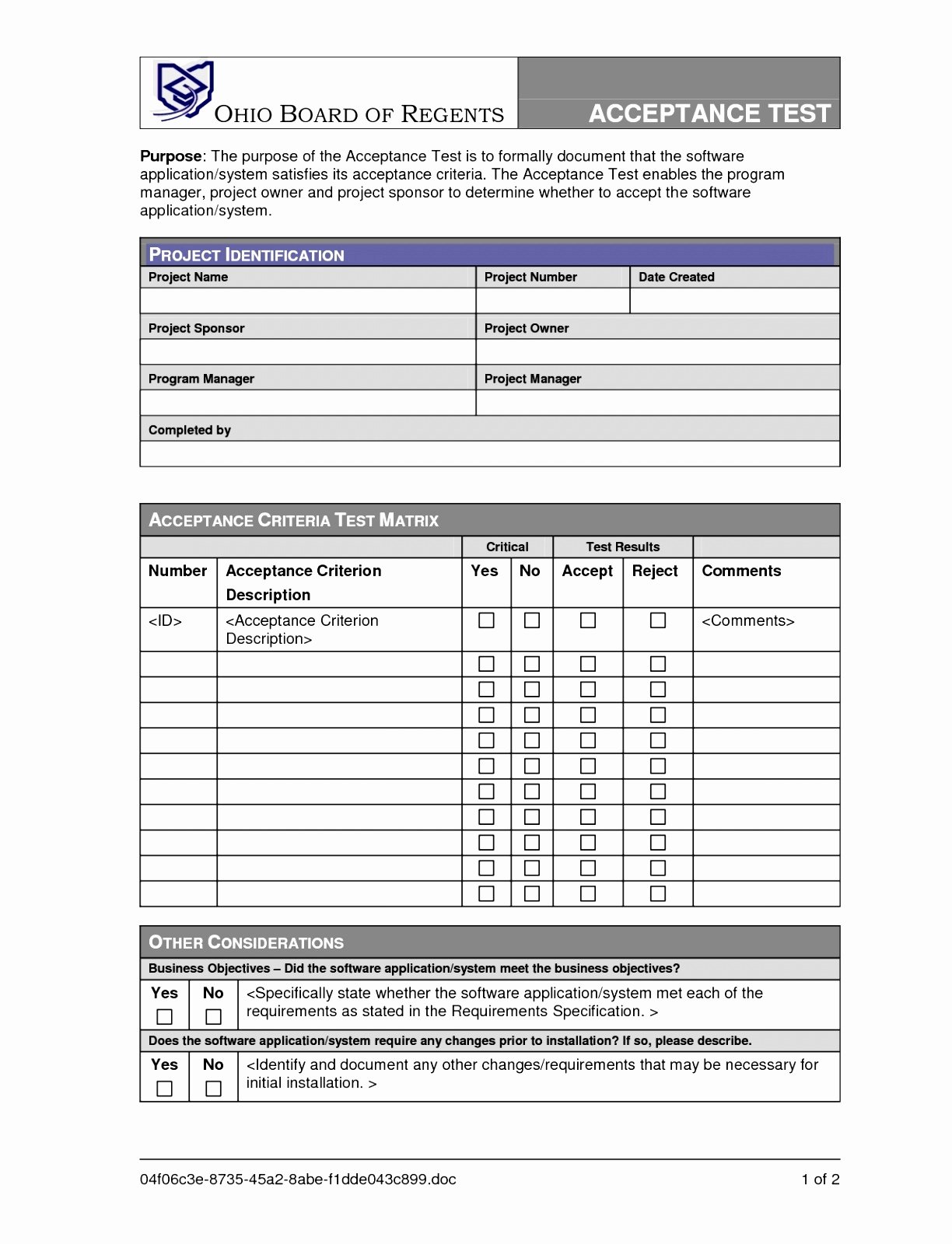 Uat Test Plan Template Lovely 7 Factory Acceptance Test Plan Template Iprye