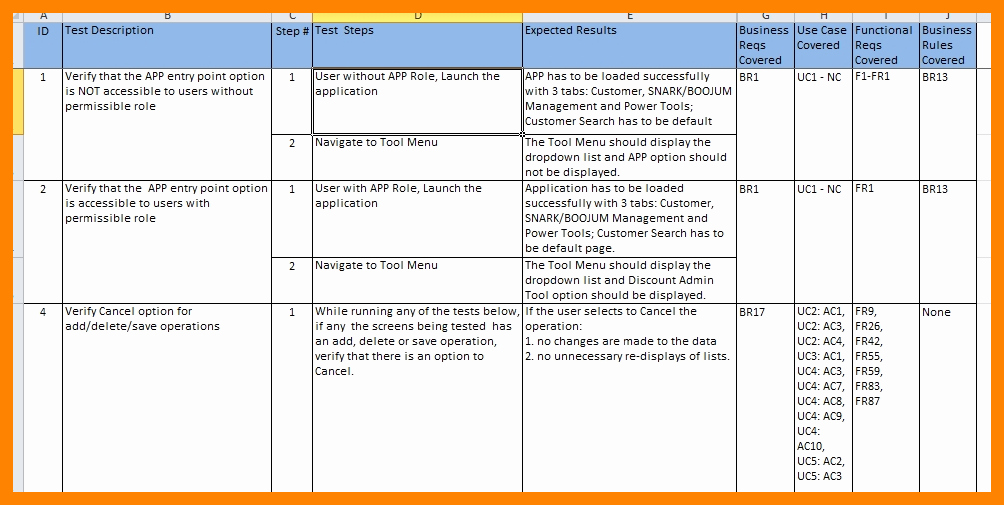 Uat Testing Plan Template Inspirational Uat Testing Template Excel