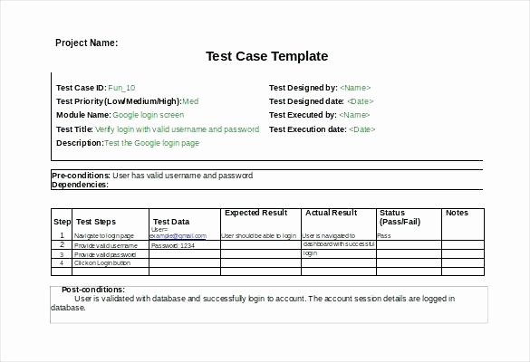 Uat Testing Plan Template Lovely Uat Test Plan Template Word Nicosyfo